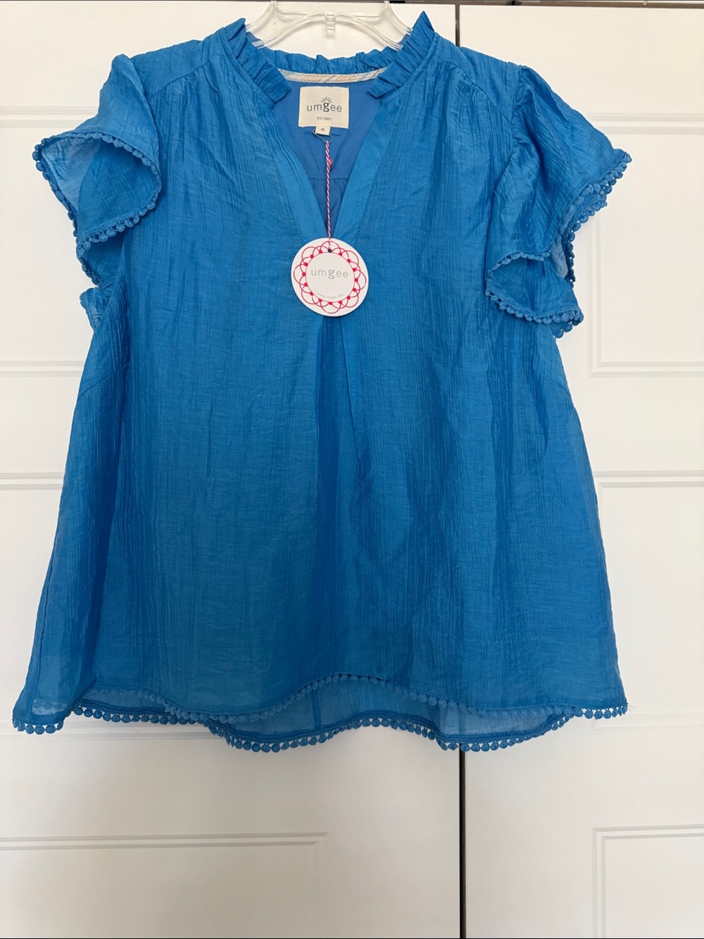 Flutter Sleeve Top